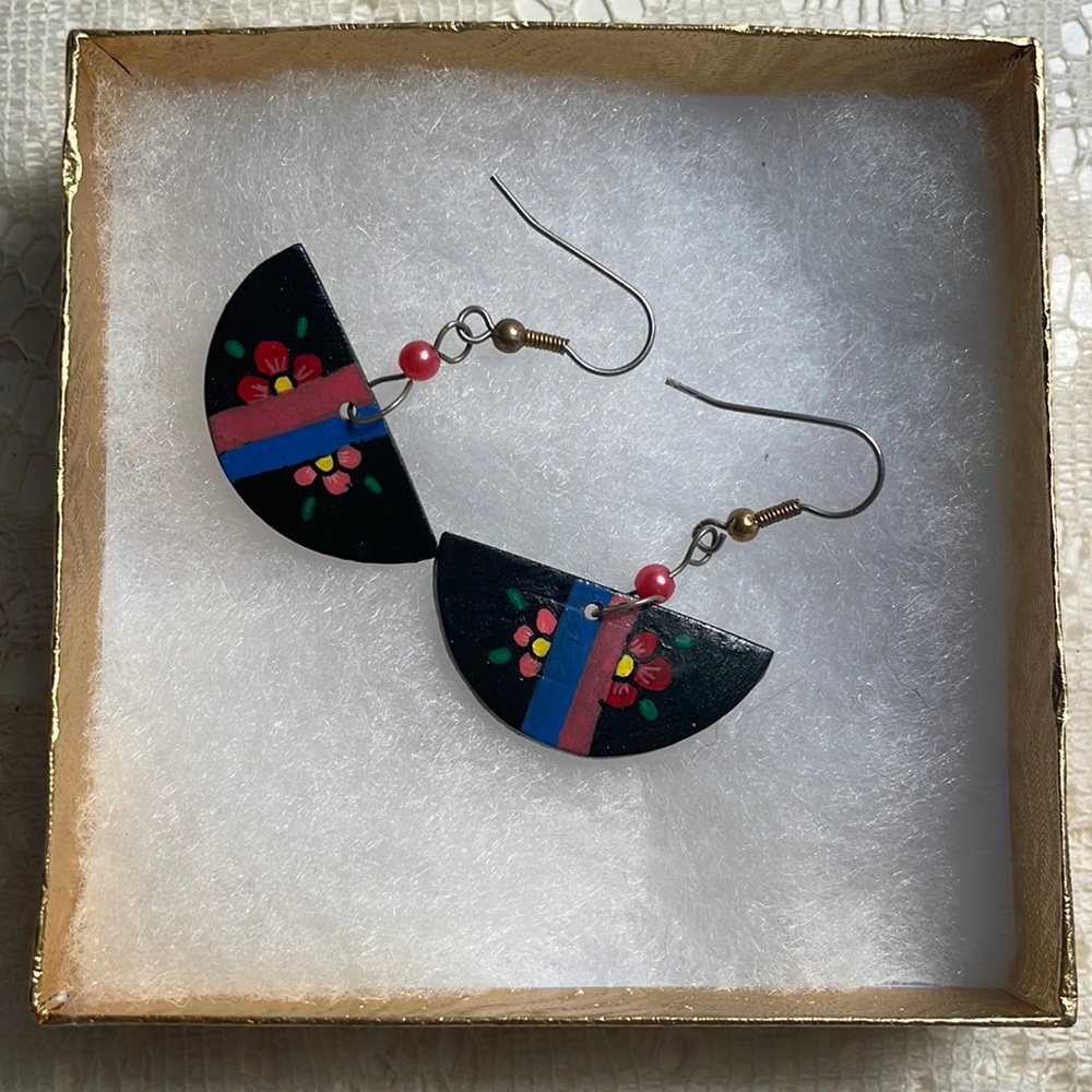 Hand-painted Earrings
